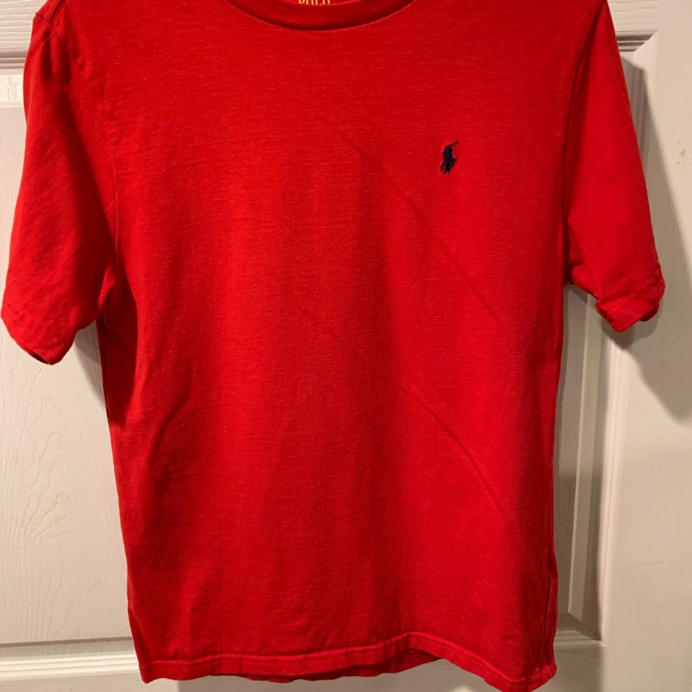 Red Short Sleeve Polo